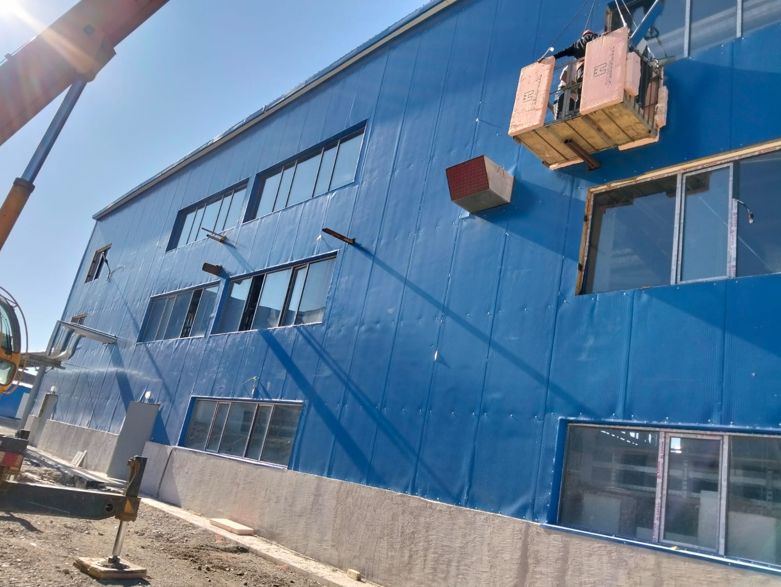 Обогатительная фабрика - фасад