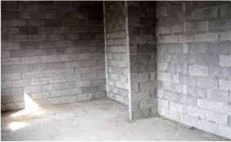 Кладка сплитерного блока